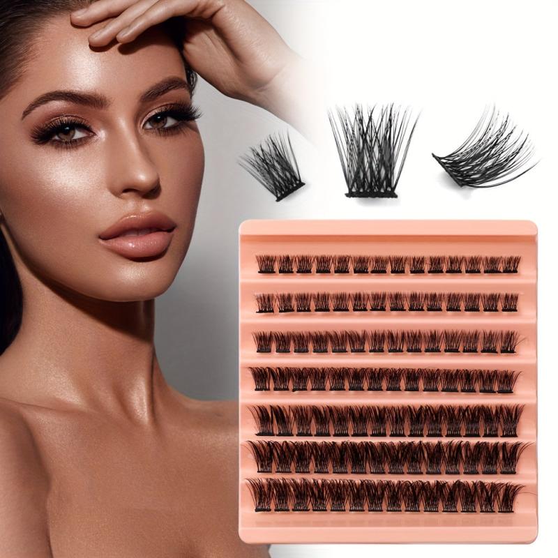 Large Capacity False Eyelashes Natural Thick Single Cluster Lashes