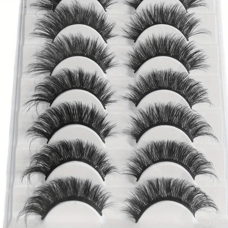 10 Pairs 8D Wispy False Eyelashes Natural Look Long Full Strip Lashes
