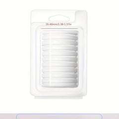 10pcs Waterproof Adhesive Eyelashes Set - Clear Jelly Strip - Sweat Proof