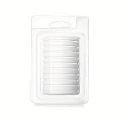 10pcs Waterproof Adhesive Eyelashes Set - Clear Jelly Strip - Sweat Proof
