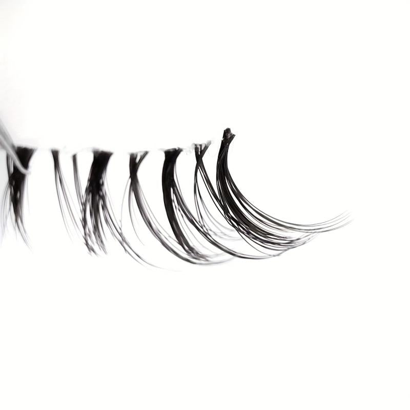 2 Pairs Faux Mink False Eyelashes & Eyeliner Set - Natural Volume