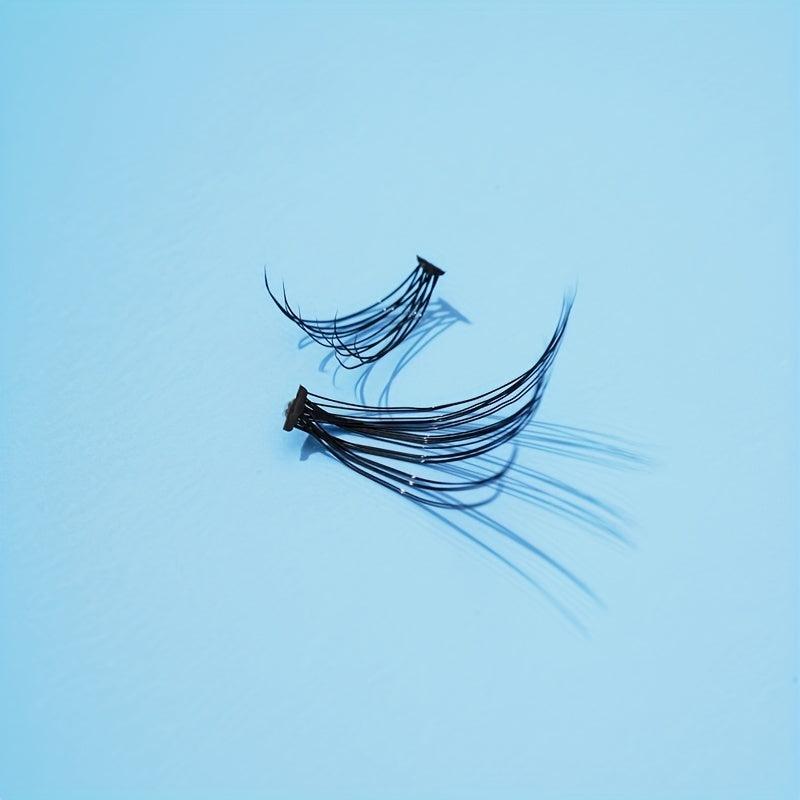 Faux Mink Hair False Eyelashes Soft Natural Long Individual Lashes Extension