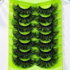 7 Pairs Cat Eye False Eyelashes Fox Eye Lashes Natural Look