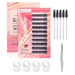 16mm Thick & Fluffy False Eyelash Extension Set