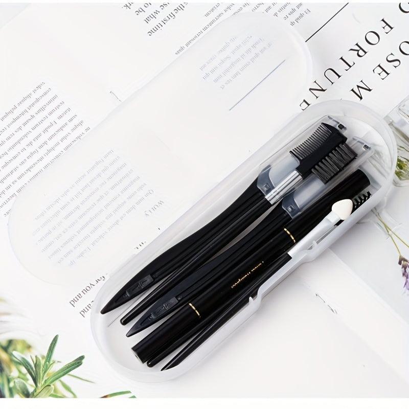 6pcs Stainless Steel Eyebrow Shaving Set Beauty Tools for Beginners