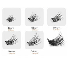 Large Capacity False Eyelashes Natural Thick Self Grafted for Voluminous Look