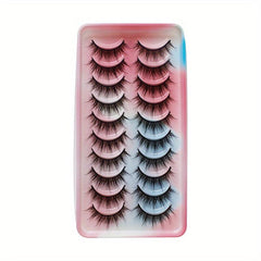 10 Pairs Little Devil Style Eyelashes Natural Look Cosplay Lashes Extension