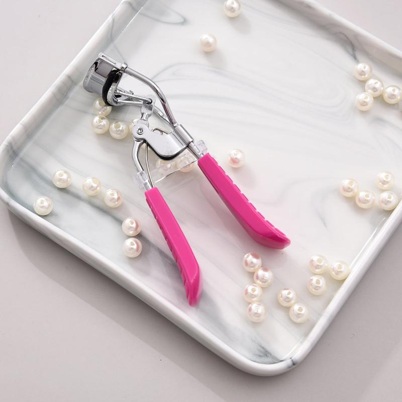 Pink Carbon Steel Eyelash Clip Replacement Strip Eyelash Curler
