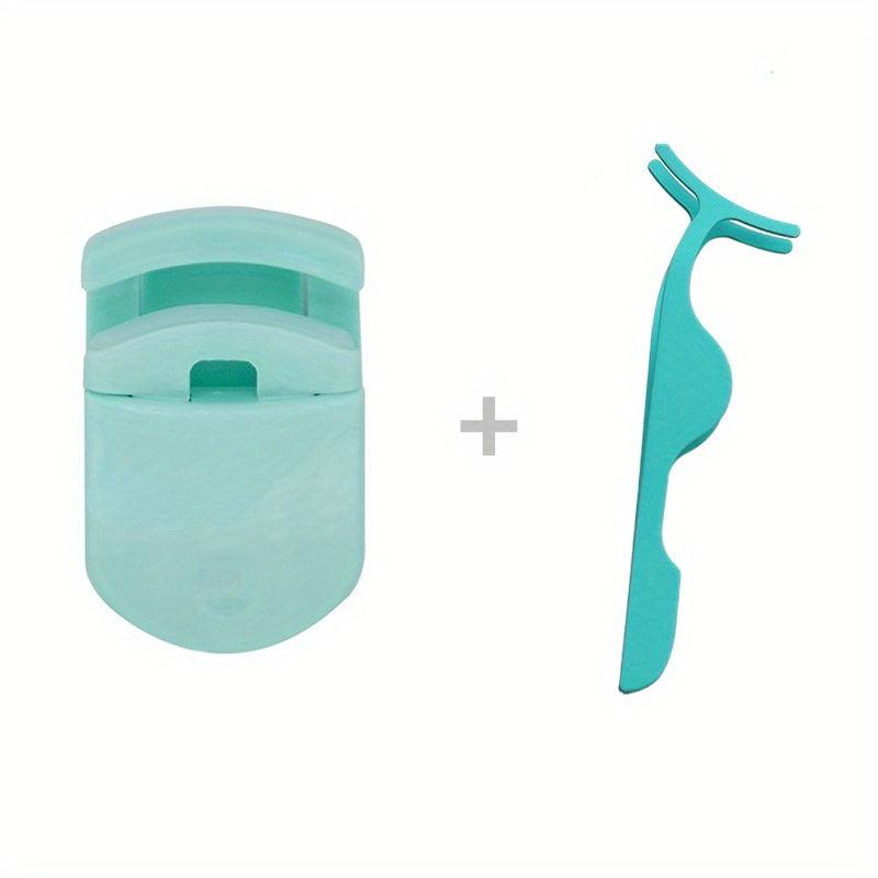 Eyelash Curler & False Eyelash Clip Set 2 In 1 Makeup Tools