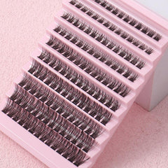 148 Pcs D Curl 6-14mm Lash Clusters Individual Lashes