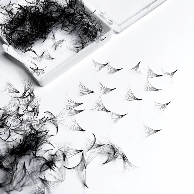 10D Premade Fans 0.07mm C Curl 9-16mm 500-1000 Pcs False Eyelashes