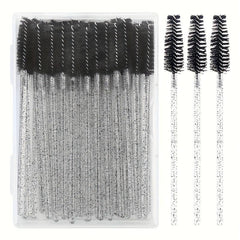 Make Up Brushes 50Pcs Eyelash Brushes Makeup Brushes Wands Applicator