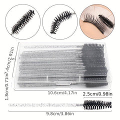 Make Up Brushes 50Pcs Eyelash Brushes Makeup Brushes Wands Applicator