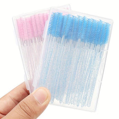 Make Up Brushes 50Pcs Eyelash Brushes Makeup Brushes Wands Applicator