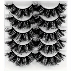 5 Pairs Fluffy Volume False Eyelashes Sexy Charming Decoration