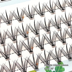 Sunflower Dense Cartoon False Eyelashes C Curling 0.07mm DIY
