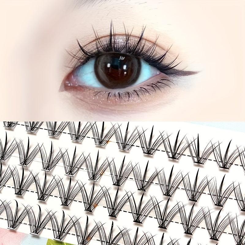 Sunflower Dense Cartoon False Eyelashes C Curling 0.07mm DIY