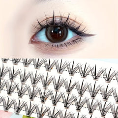 Sunflower Dense Cartoon False Eyelashes C Curling 0.07mm DIY