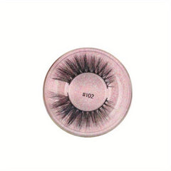 3D Fluffy Wispy Eyelashes Natural Volume Curly Layered Lashes