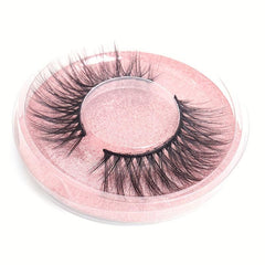 3D Fluffy Wispy Eyelashes Natural Volume Curly Layered Lashes
