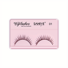 3D Chemical Fiber False Eyelashes Natural Thick Layer with Tweezers
