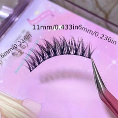 3D Plush Feeling False Eyelashes Soft And Comfortable Natural Makeup Lashes