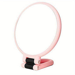 15X Magnifying Hand Held Mirror with Adjustable Handle