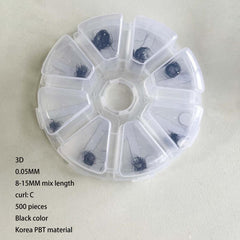 3D Cluster Fans Lashes Extension C Curling 500pcs 1000pcs