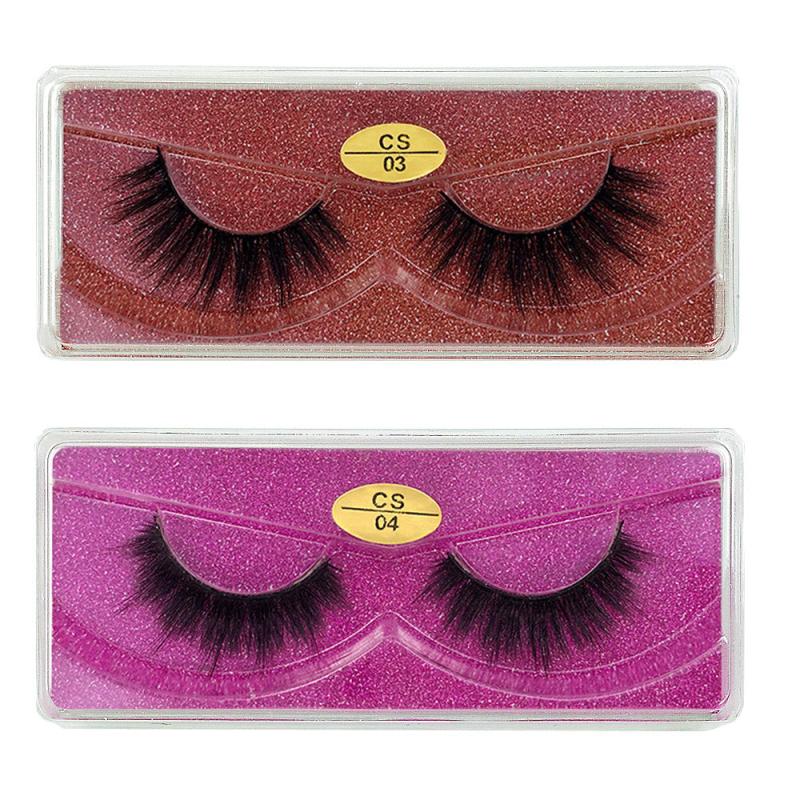 20 Pairs Fluffy 3D Mink Lashes Natural Look False Eyelashes Mixed Style