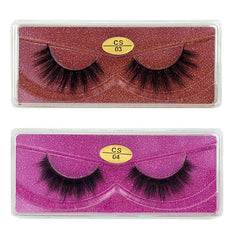 20 Pairs Fluffy 3D Mink Lashes Natural Look False Eyelashes Mixed Style
