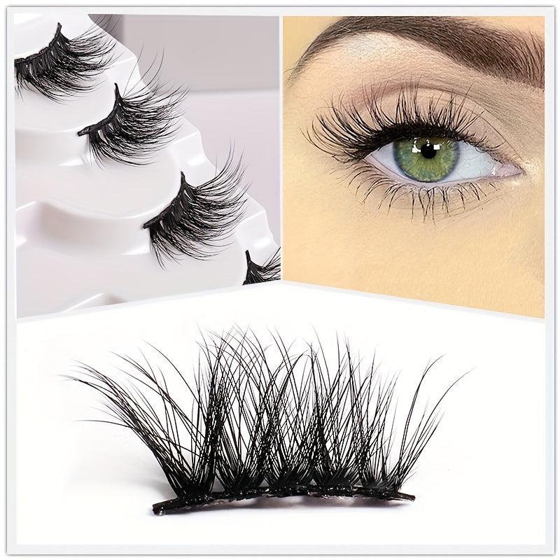Natural Look 3D Wispy Faux Mink False Eyelashes