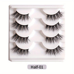 Natural Look 3D Wispy Faux Mink False Eyelashes