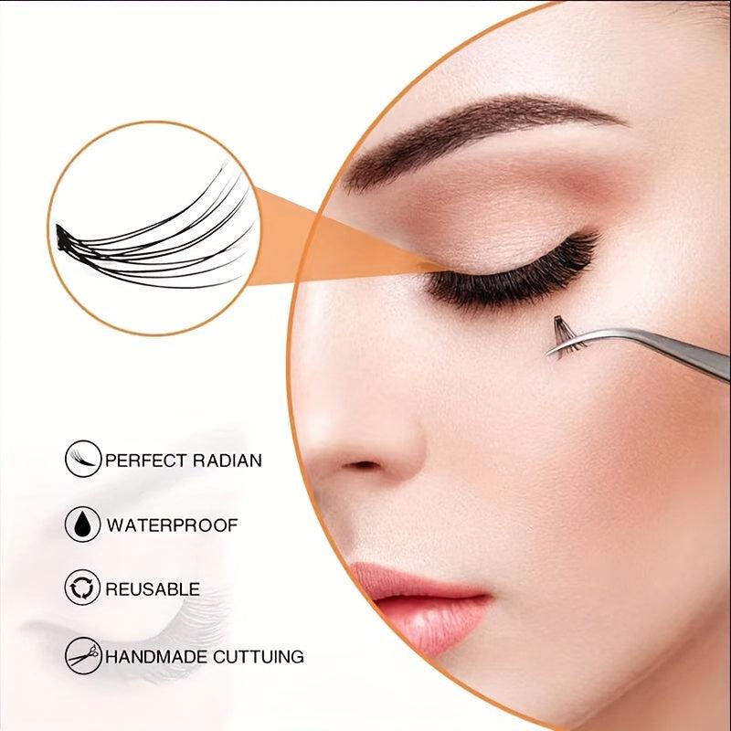 200 Clusters 10D Mixed Eyelashes Extention 9-16mm
