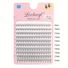 200 Clusters 10D Mixed Eyelashes Extention 9-16mm