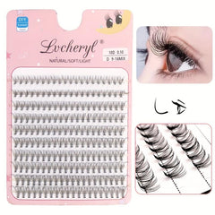 200 Clusters 10D Mixed Eyelashes Extention 9-16mm