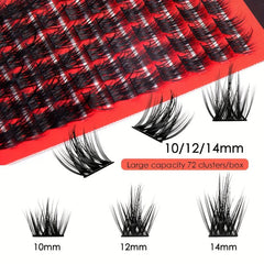 DIY Segmented False Eyelashes Cluster Daily Makeup Grafting Eye Lashes