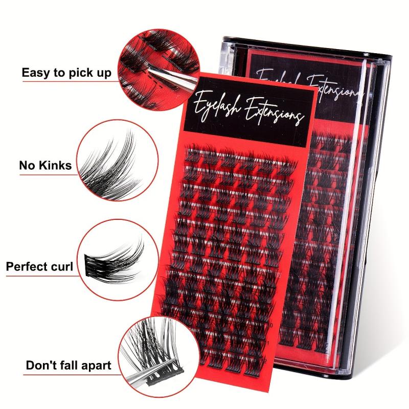 DIY Segmented False Eyelashes Cluster Daily Makeup Grafting Eye Lashes