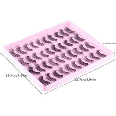 20 Pairs Thick False Eyelashes Long Eye Lashes
