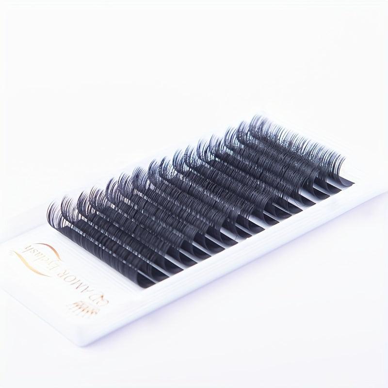 10 DD 15mm Eyelash Extension Classic False Lashes DIY At Home