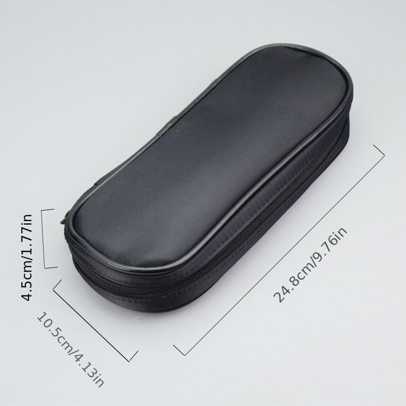 Large Makeup Brush Bag Wallet Pockets Durable Synthetic Fabric Cosmetic Brushes