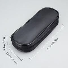 Large Makeup Brush Bag Wallet Pockets Durable Synthetic Fabric Cosmetic Brushes