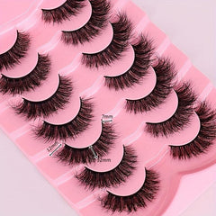 3D Curled Faux Mink False Eyelashes