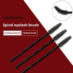 50 Pcs Eyelash Extension Brush Mascara Applicator False Eyelashes Makeup Brush