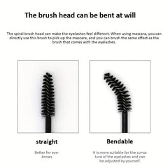 50 Pcs Eyelash Extension Brush Mascara Applicator False Eyelashes Makeup Brush