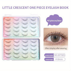 Long & Soft 3D False Eyelashes - Natural & Reusable Lashes