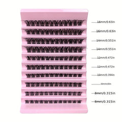 Lash Cluster Individual Lashes 10 Rows D Curl 8-16mm Eyelash Extensions