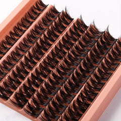DIY Segmented False Eyelashes Daily Makeup Short And Long Crossed Eyelashes