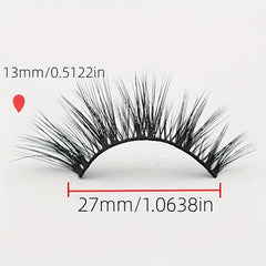 False Eyelashes Eye End Lengthening Half Eye Segment Eye Lashes Thick Style