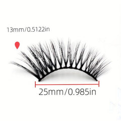 False Eyelashes Eye End Lengthening Half Eye Segment Eye Lashes Thick Style