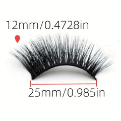 False Eyelashes Eye End Lengthening Half Eye Segment Eye Lashes Thick Style